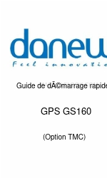 danew GPS GS160 Краткое руководство по эксплуатации