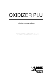 Addie Water Systems OXIDIZER PLUS Owner's Manual