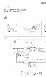 Danfoss 087H3803 Manual de instalação