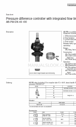 Danfoss AB-PM DN 100 Fiche technique