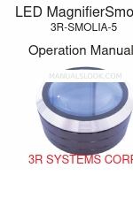 3R SYSTEMS 3R-SMOLIA-5 Manual de operação