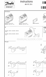 Danfoss ADAP-KOOL AK-PC 551 Anleitung Handbuch