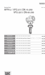 Danfoss AFPA 2/VFG 21 DN 15-250 Bedieningshandleiding