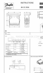 Danfoss AK-CC 250A Manuel d'instructions