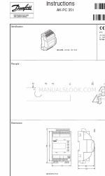 Danfoss AK-PC 351 Manuel d'instructions