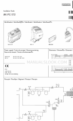 Danfoss AK-PC 572 설치 매뉴얼