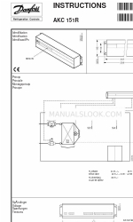 Danfoss AKC 151R Manuel d'instructions