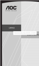 AOC LM942 Panduan Pengguna