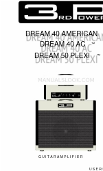 3rd Power DREAM 40 AC MKII Panduan Pengguna