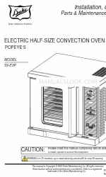 Duke 59-E3P Handbuch für Installation, Betrieb, Teile und Wartung