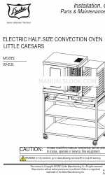 Duke 59-E3L Manual de instalación, funcionamiento, piezas y mantenimiento