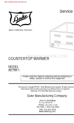 Duke ACTW-1 Service Manual