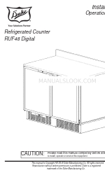 Duke RUF 48 Manual de instalación y funcionamiento