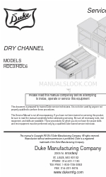 Duke HDC3-37.5-208 サービスマニュアル