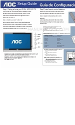 AOC LE22H138 Setup Manual