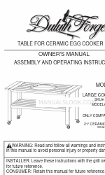 Duluth Forge 140055 Manual del usuario