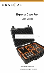 Casecore Games Explorer Case Pro Manual do utilizador