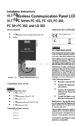 Danfoss VLT FC Series Manual de instrucciones de instalación