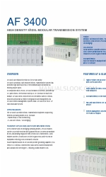 Aethra AF3400 Technical Specifications