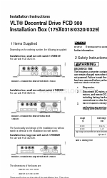 Danfoss 175X0318 Installatie-instructies