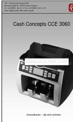 CASH CONCEPTS CCE 3060 매뉴얼