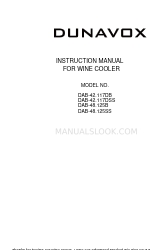 Dunavox DAB-48.125B Instruction Manual