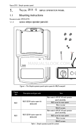 Danfoss VACON 20 X Montage-instructies