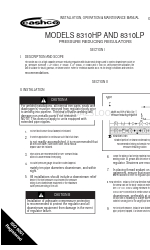cashco 8310HP Panduan Pemasangan, Pengoperasian & Pemeliharaan