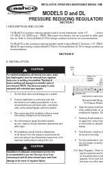 cashco DL Instrukcja instalacji, obsługi i konserwacji
