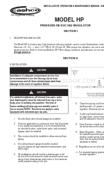 cashco HP Instrukcja instalacji, obsługi i konserwacji