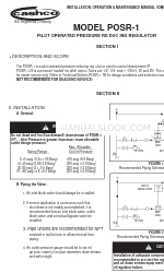 cashco POSR-1-20 Installation, Operation & Maintenance Manual