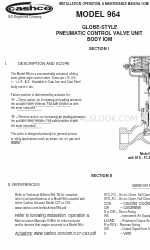 cashco 964 Експлуатація та технічне обслуговування установки