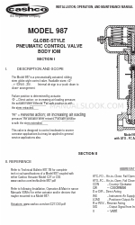 cashco 987 インストレーション、オペレーション、メンテナンスマニュアル