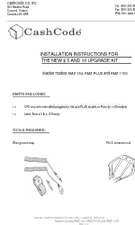 CashCode AMZ-PLUS インストレーション・インストラクション