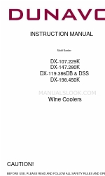 Dunavox DX-119.386DSS Manuale di istruzioni