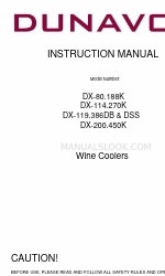 Dunavox DX-119.386DSS Manuale di istruzioni