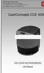 CashConcepts CCE 4000 User Manual