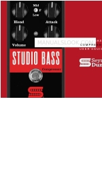 Duncan STUDIO BASS Podręcznik użytkownika