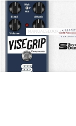 Duncan Vise Grip 사용자 설명서