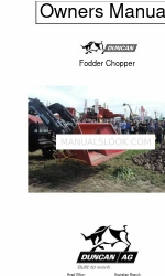 Duncan Fodder Chopper Instrukcja obsługi