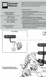 Duncan Cool Rails SCR-1 配線図