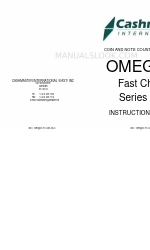 Cashmaster OMEGA C Fast Charge Series 1000 Instrukcja obsługi