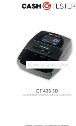 CashTester CT 433 SD Manuel