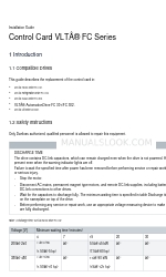 Danfoss VLT FC Series Manuale di installazione