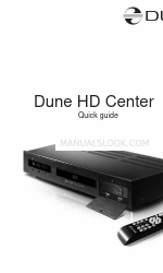 DUNE HD CENTER Skrócona instrukcja obsługi