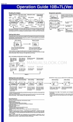 Casio 10B+7L Betriebshandbuch