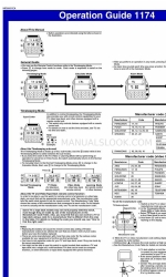 Casio 1174 Bedieningshandleiding