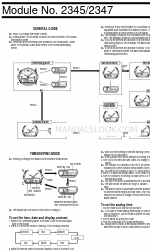 Casio 2347 Manual general