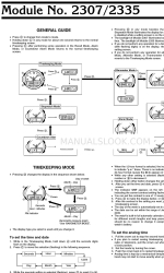 Casio 2355 Manual general