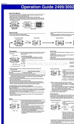 Casio 2499 Operation Manual